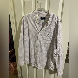 vineyard vines plaid button down